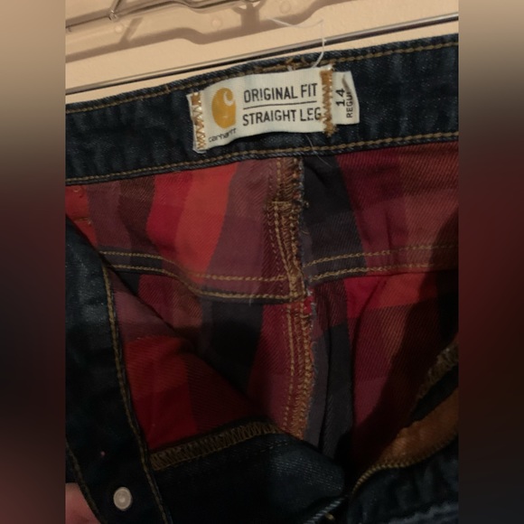 Carhartt flannel lined jeans - Picture 4 of 5